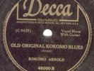 78-BLUES-KOKOMO ARNOLD-DECCA-OLD ORIGINAL KOKOMO BLUES