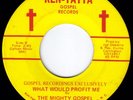 BLACK GOSPEL SOUL 45: MIGHTY GOSPEL PERSUADERS, RARE.