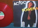 AC/DC ANGUS YOUNG BON SCOTT RED VINYL CANADIAN POWERAGE