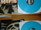 Misfits Punk Vinyl Record 12 Hits From Hell Blue