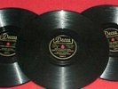 3-40's Decca IRISH violin reels jigs MICHAEL COLEMAN 78