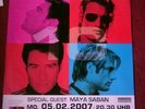 SASHA Greatest Hits TOUR 2007 Poster RARITÄT Dick Brave