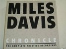 Miles Davis Chronicle Prestige 12 LP Box