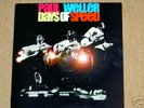paul weller days of speed double gate fold lp