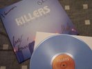 The Killers - Hot Fuss Blue Vinyl LP Fully Signed. Mint
