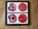 UNKLE-FRAMED PROOF RECORD ARTWORK BY FUTURA MO WAX