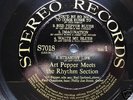 ART PEPPER Meets Rhythm Section   1958 Stereo orig   M-