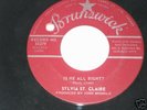 SYLVIA  ST. CLAIRE--on-BRUNSWICK--JUST LOVE ME---(rare)