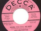 Joey Heatherton on DECCA, 45 RPM, SOUL