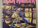 IRON MAIDEN -PIECE OF MIND rare TURKISH PRESSING LP