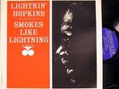 Lightnin Hopkins - Smokes Like Lightnin - Blues LP
