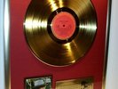 Bob Dylan goldene Schallplatte Vinyl Gold Record