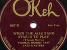 Okeh 4867 E THOMAS MORRIS PAST JAZZ MASTERS hot