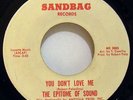 EPITOME OF SOUND  YOU DON'T LOVE ME-ORIG