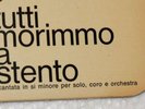 FABRIZIO DE ANDRE tutti morimmo a stento LP CON SCRITTA