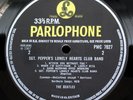 Beatles - Sgt Pepper UK Mono *OMITS 'DAY IN THE LIFE'*
