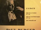 Bach - Cello Suites 2&4 - Paul Burger - ARCO 7501 / NM+