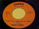 RARE VINTAGE MIAMI SAADIA FUNK 45 ROBERT MOORE