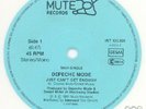 DEPECHE MODE - JUST CAN`T GET ENOUGH - white Vinyl 12