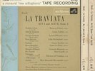 Reel to Reel 2 Track Verdi La Traviata - 2 Tape Set