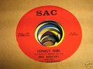 Eric Mercury Northern Soul 45 Lonely Girl SAC  label