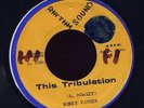Honey Vaughn This Tribulation rare JA 45 Listen