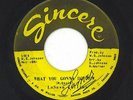 Northern Soul 45 rpm record LaSawn (LaShawn) Collins