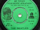 THE BEATLES Paul pics on label  RARE 7 SINGLE 45 CHILE
