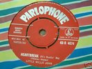 LITTLE WILLIE JOHN heartbreak 1960 UK PARLOPHONE 45