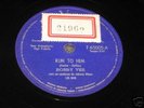 BOBBY VEE: RUN TO HIM   RARE  78RPM BRASIL 1961  NM