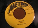 Blues 45 rpm: Elmore James on Meteor 5000, E