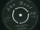THE WAILERS - I MADE A MISTAKE -TRAIN TO SKA-VILLE