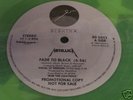Metallica – Fade To Black 12” Promo EP Green Vinyl