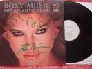 Bryan Ferry & Roxy Music Signed LP W/COA Atlantic Years