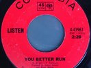 Led Zeppelin Robert Plant LISTEN rare freakbeat mod 45
