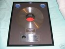 METALLICA PLATINIUM RECORD AWARD Ride The Lightning