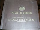VERDI-MESSA DA REQUIEM N° 10 - 78 RPM BOX 1939 SERAFIN