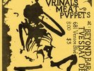 MONITOR, URINALS, MEAT PUPPETS original punk flyer 1980