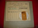 STAMPATORE FABRIZIO DE ANDRE b side 45 LA CITTA VECCHIA