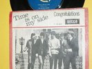 ROLLING STONES TIME IS ON MY SIDE 45 DENMARK DECCA P/S