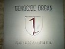 Genocide Organ-Live Lille Lp Limited to 66 copies