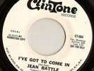 RARE NORTHERN SOUL - JEAN BATTLE - CLINTONE - W/D 