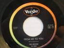 BEATLES RARE VEE-JAY 45 FROM ME TO YOU/THANK YOU VJ 522