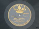 McKenzie & Condons Chicagoans -Okeh- Nobodys Sweetheart