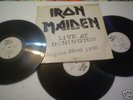 IRON MAIDEN live at donington  BRAZIL 3 x LP