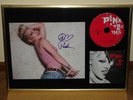 PINK Frame Hand Signed  W/COA Try This Love Sexy Cool