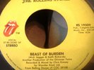 THE ROLLING STONES Record 45 Single BEAST OF BURDEN