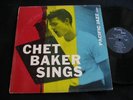 CHET BAKER Sings PACIFIC JAZZ LP