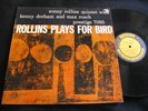 SONNY ROLLINS Plays For Bird PRESTIGE LP W.50TH