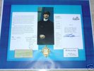 Authentic John Lennon Beatles Lock of Hair & Autograph